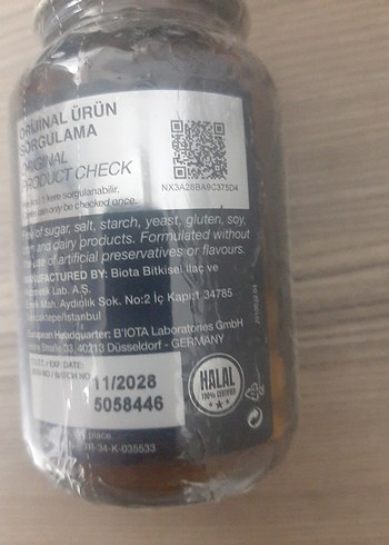 Nutraxin Vitals Magnezyum Kompleksi + B6 - Görsel 2