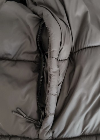 Kadın siyah Kapüşonlu Şişme Yelek - Görsel 5