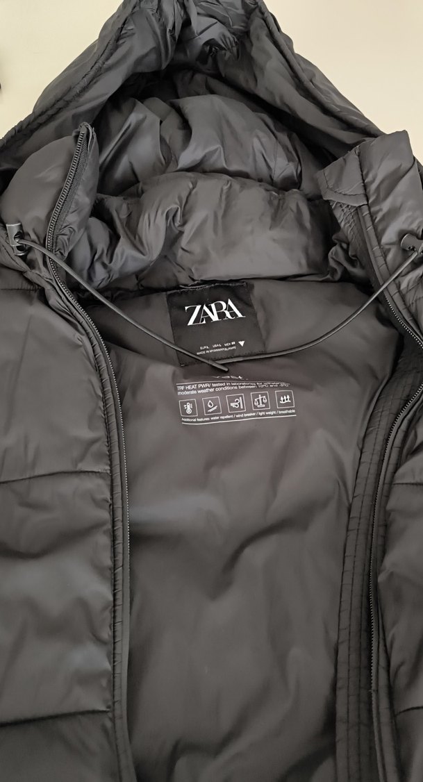 Kadın siyah Kapüşonlu Şişme Yelek - Görsel 2