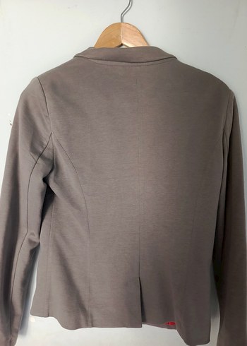 Diğer Düğmeli Kahverengi Kadın Blazer Orsay Ceket