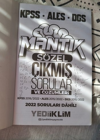 2023 KPSS ALES DGS Mantık Sözel Çıkmış Sorular - Görsel 3