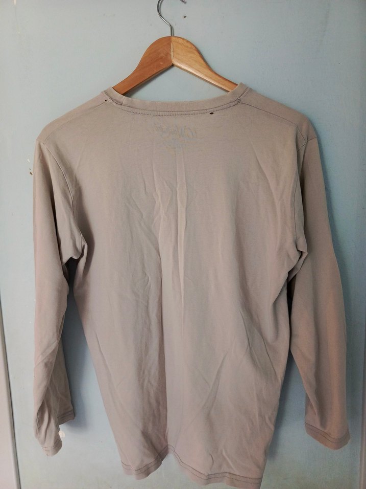 Defolu! Bej Baskılı Sweatshirt Uzun Kollu - Görsel 2