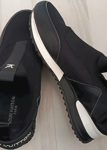 Kadın Siyah Louis Vuitton Spor Ayakkabı - Görsel 7