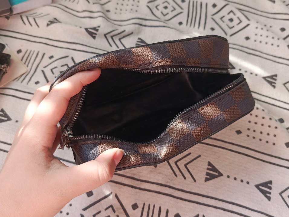 Kahverengi Deri Kadın Çanta - Görsel 3