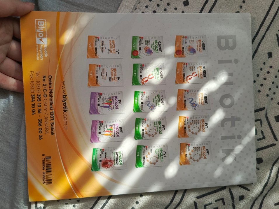 Biyotik 10. sınıf test kitabı - Görsel 2