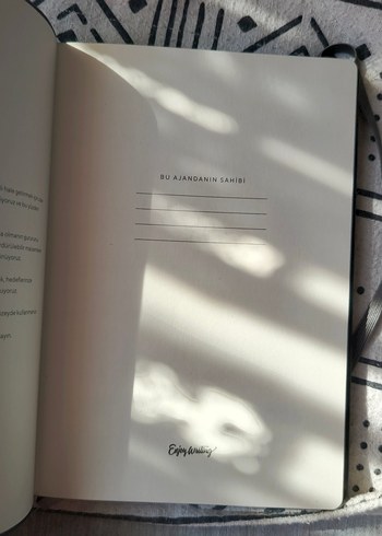 Bej ve Gri Lastikli Ajanda - Görsel 3