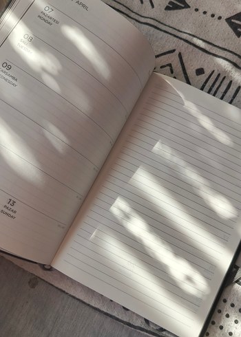 Bej ve Gri Lastikli Ajanda - Görsel 4