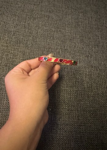 Diger Renkli Kurdeleli Kadın Bileklik