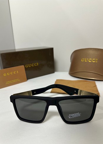 Gucci Kadın Siyah Minimalist Güneş Gözlüğü