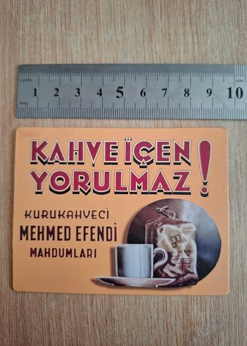  Kahve Temalı Magnet