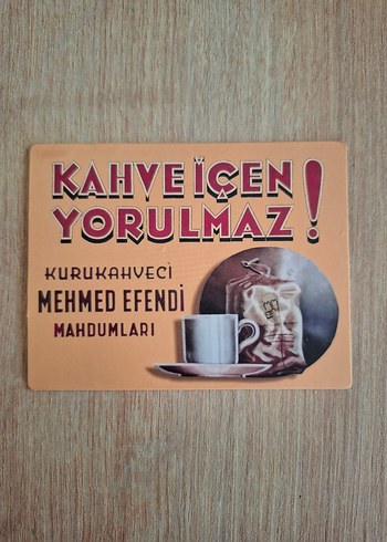 Kahve Temalı Magnet
