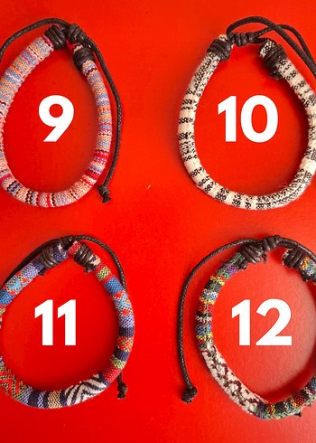  Beden çeşitli Renk (Tanesi 140 lira) Dokuma bileklik