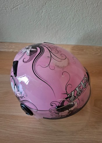Zeus pembe motorcu kask - Görsel 2