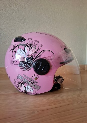 Zeus pembe motorcu kask - Görsel 5