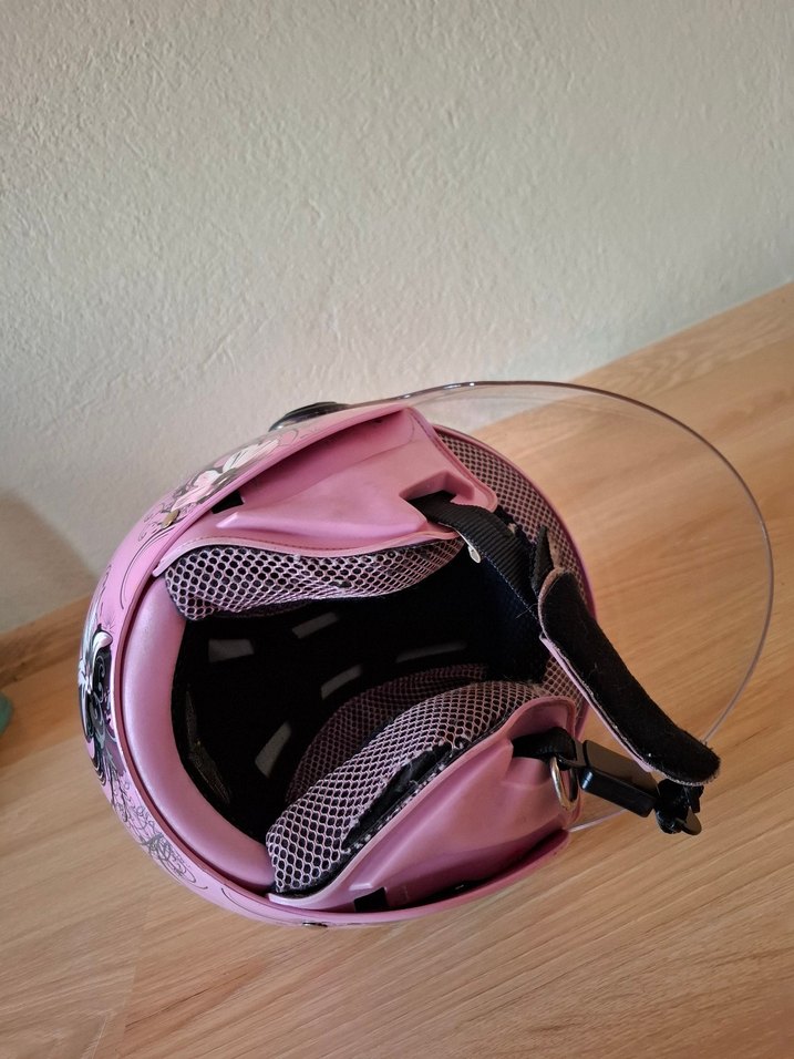 Zeus pembe motorcu kask - Görsel 3