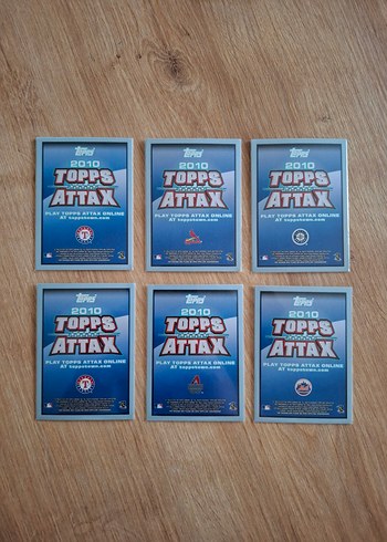 MLB 2010 Topps Attax (6 adet) - Görsel 3