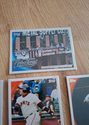 MLB 2010 Koleksiyon Kartları (18 adet) - Görsel 4