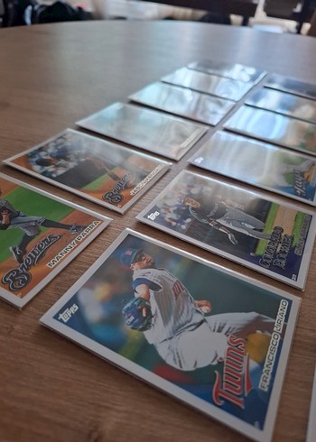 MLB 2010 Koleksiyon Kartları (18 adet) - Görsel 2