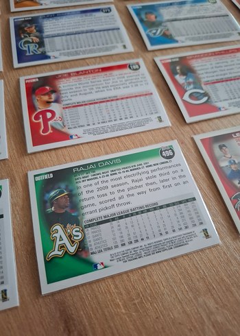 MLB 2010 Koleksiyon Kartları (18 adet) - Görsel 6