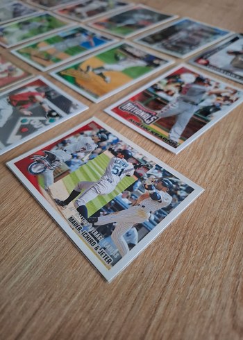 MLB 2010 Koleksiyon Kartları (18 adet) - Görsel 3