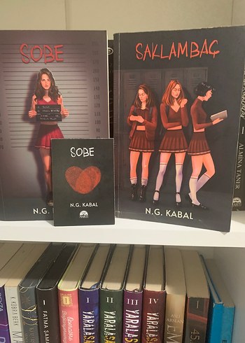  Beden N.G. Kabal - Saklambaç Roman Seti