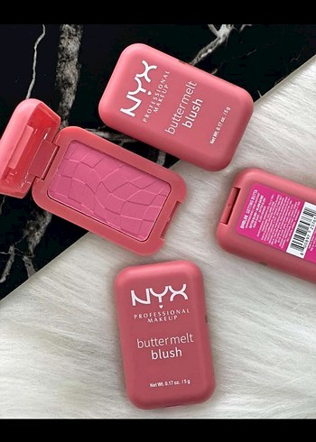 NYX Buttermelt Allık - Pastel Pembe