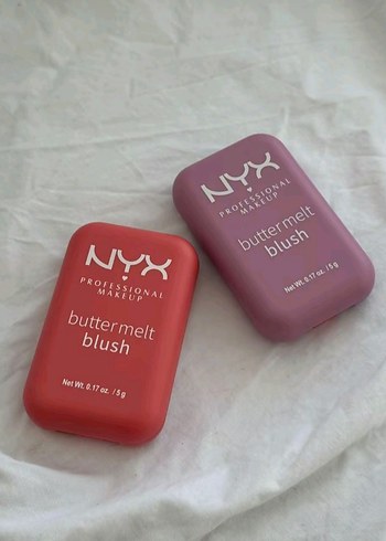 NYX Buttermelt Pastel Pembe Allık