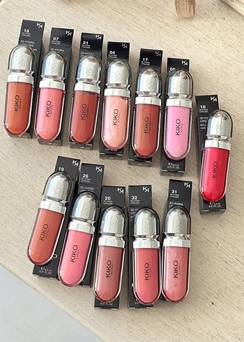 Kiko Pastel Pembe Ruj Seti