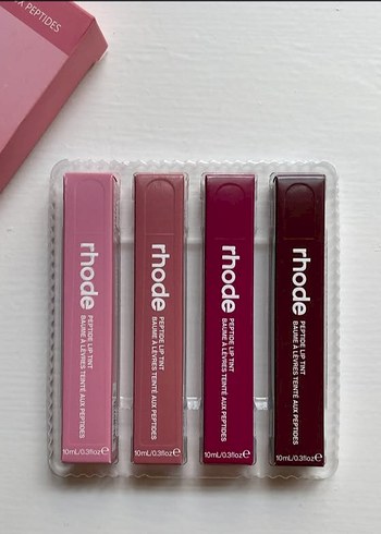Rhode 4'lü Koyu Pembe Ruj Seti