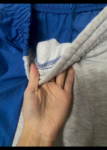 Gri Kapüşonlu Fermuarlı Eşofman takımı - Görsel 8