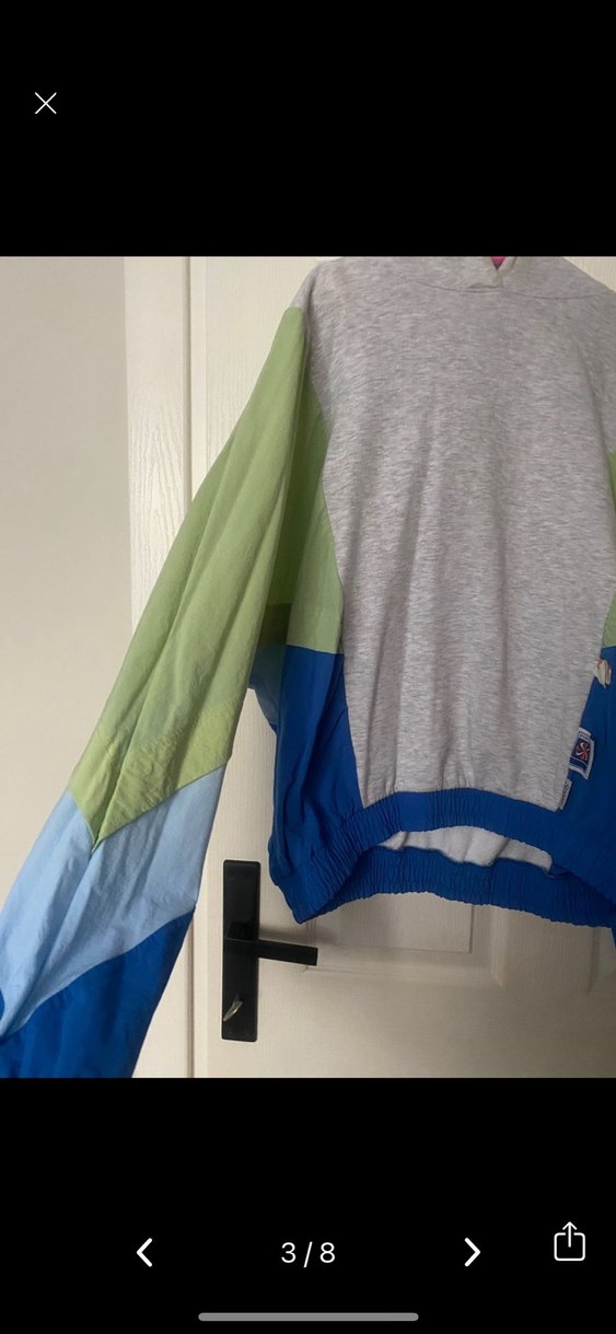 Gri Kapüşonlu Fermuarlı Eşofman takımı - Görsel 3