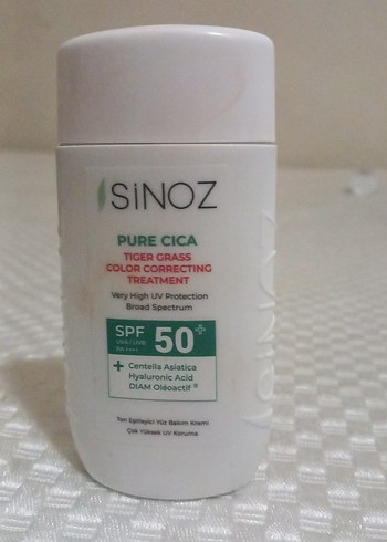 Sinoz Pure Cica Renk Düzeltici Güneş Kremi SPF 50 - Görsel 2