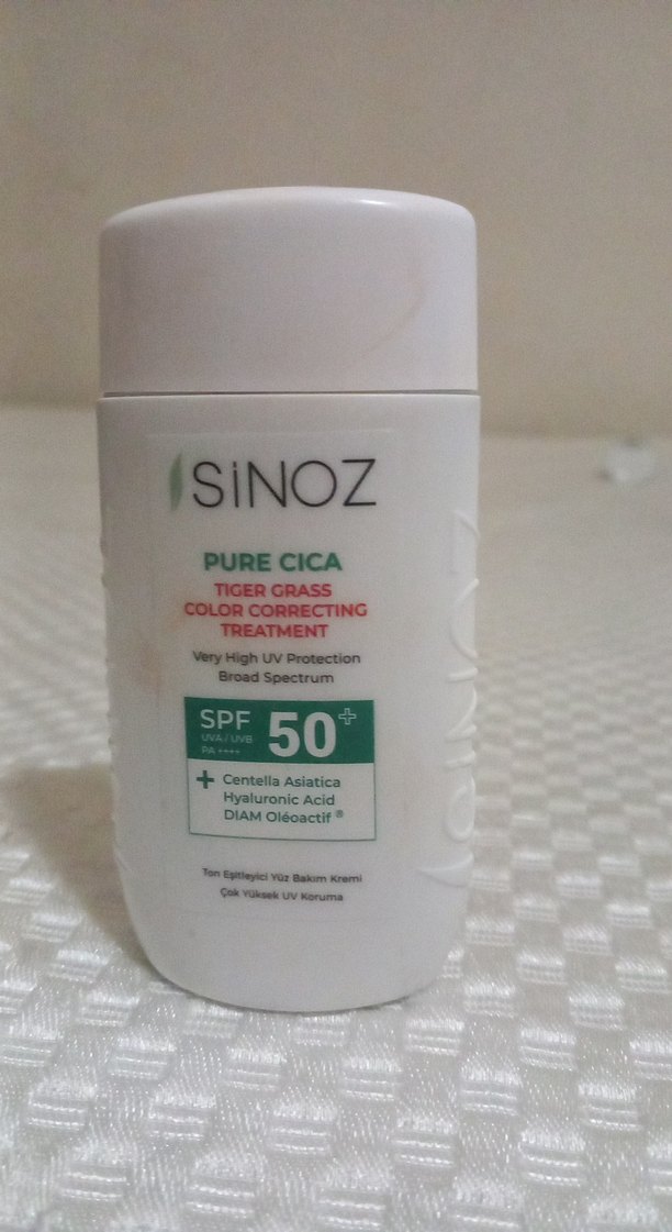 Sinoz Pure Cica Renk Düzeltici Güneş Kremi SPF 50 - Görsel 2