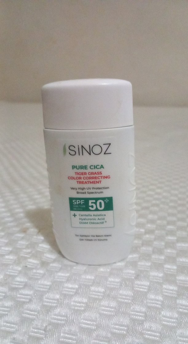 Sinoz Pure Cica Renk Düzeltici Güneş Kremi SPF 50 - Görsel 3