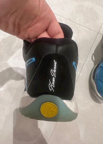 42 Beden mavi Renk Bağcıklı Mavi Tie-Dye Basketbol Ayakkabısı