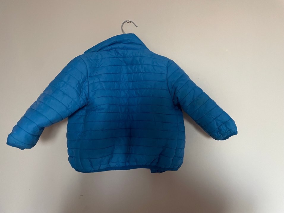 Erkek Çocuk Mavi Fermuarlı Mont - Görsel 3