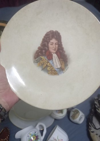 el boyaması dekoratif seramik tabak