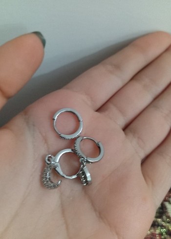 Beden 3lü küpe seti