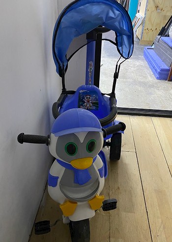 Mavi Renkli Çocuk Tekerlekli Bisiklet - Görsel 3