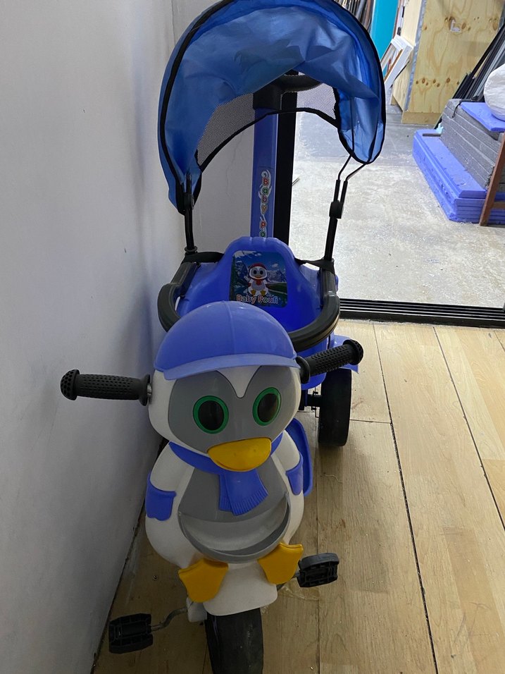 Mavi Renkli Çocuk Tekerlekli Bisiklet - Görsel 3