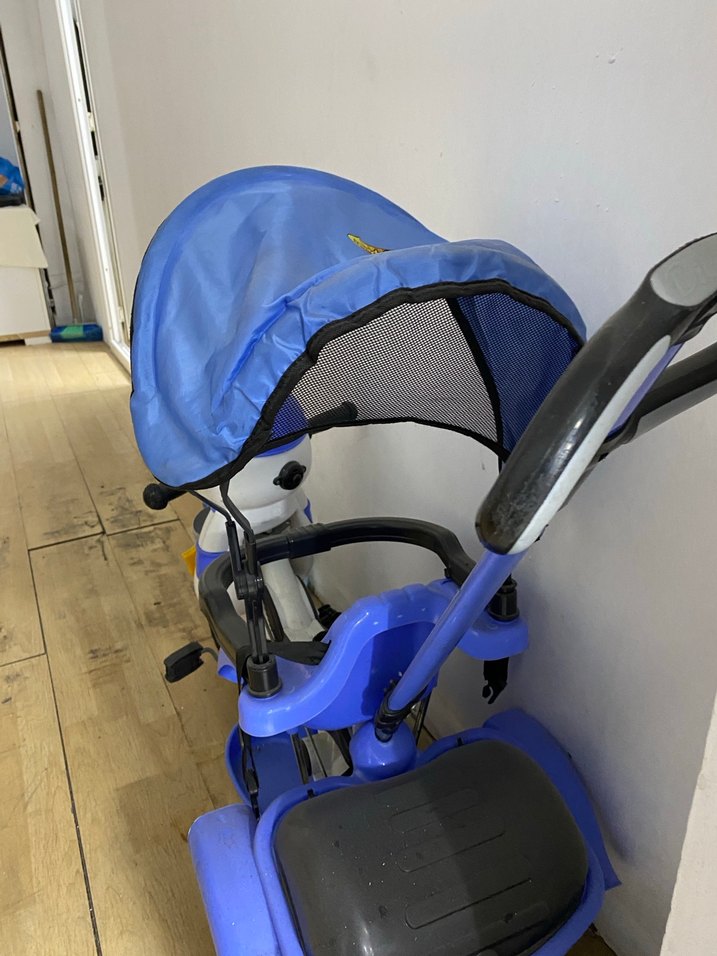 Mavi Renkli Çocuk Tekerlekli Bisiklet - Görsel 2