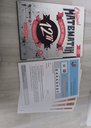 Orijinal tyt matematik 12li branş deneme