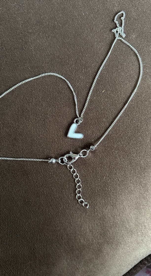 Beyaz Zincir Detaylı Midi Kolye - Görsel 5