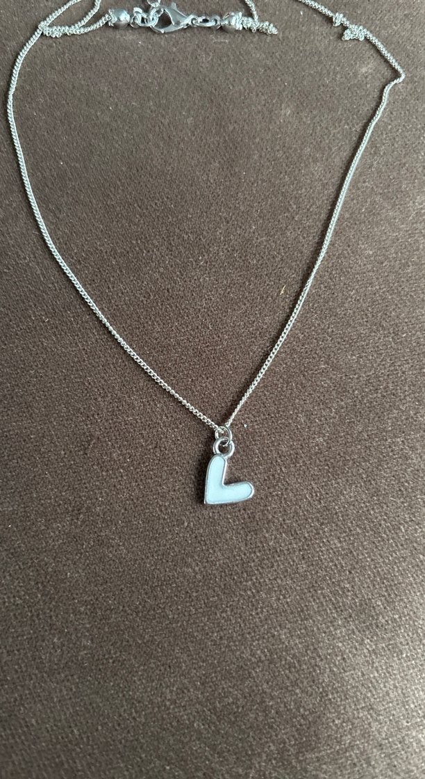 Beyaz Zincir Detaylı Midi Kolye - Görsel 2