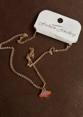 Altın Renkli Mini Zincirli Kadın Kolye - Görsel 4