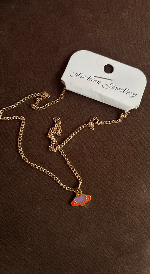 Altın Renkli Mini Zincirli Kadın Kolye - Görsel 4