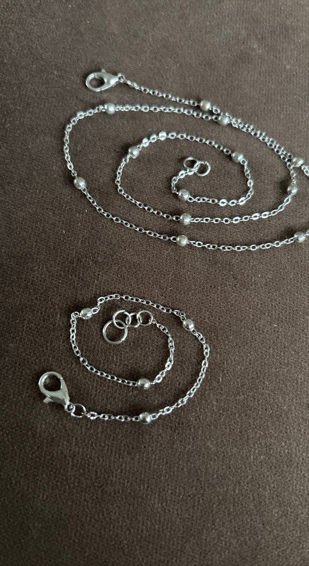 Gri Zincir Detaylı Kadın Vücut Zinciri - Görsel 5