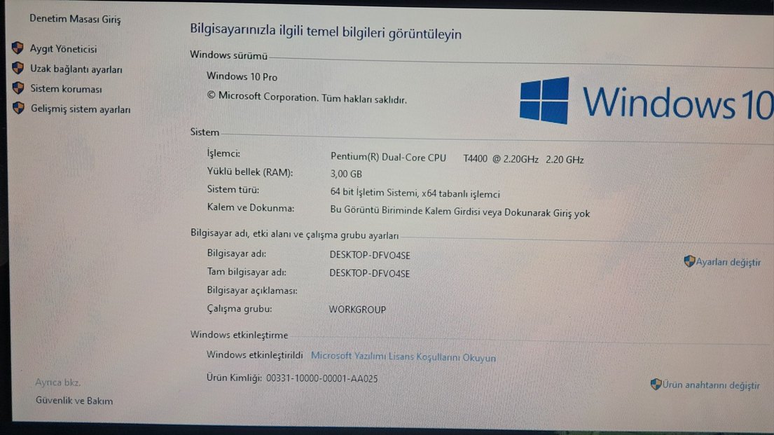 Siyah Acer Dizüstü Bilgisayar - Görsel 5