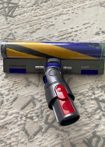 Dyson Gri Karbon Fiber Elektrikli Süpürge Başlığı