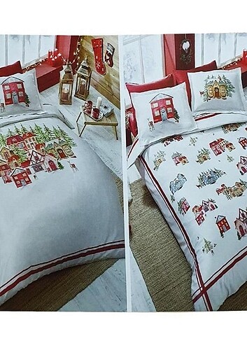 Yılbaşı Temalı Nevresim Takımı